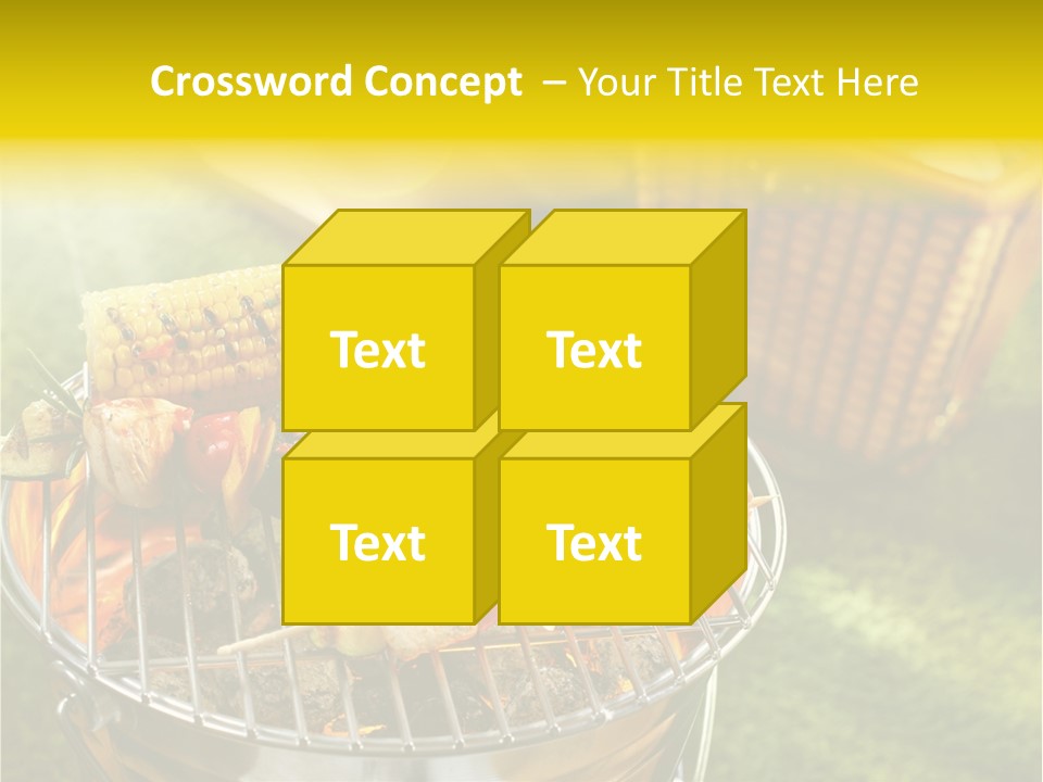 Beef Garden Cooking PowerPoint Template