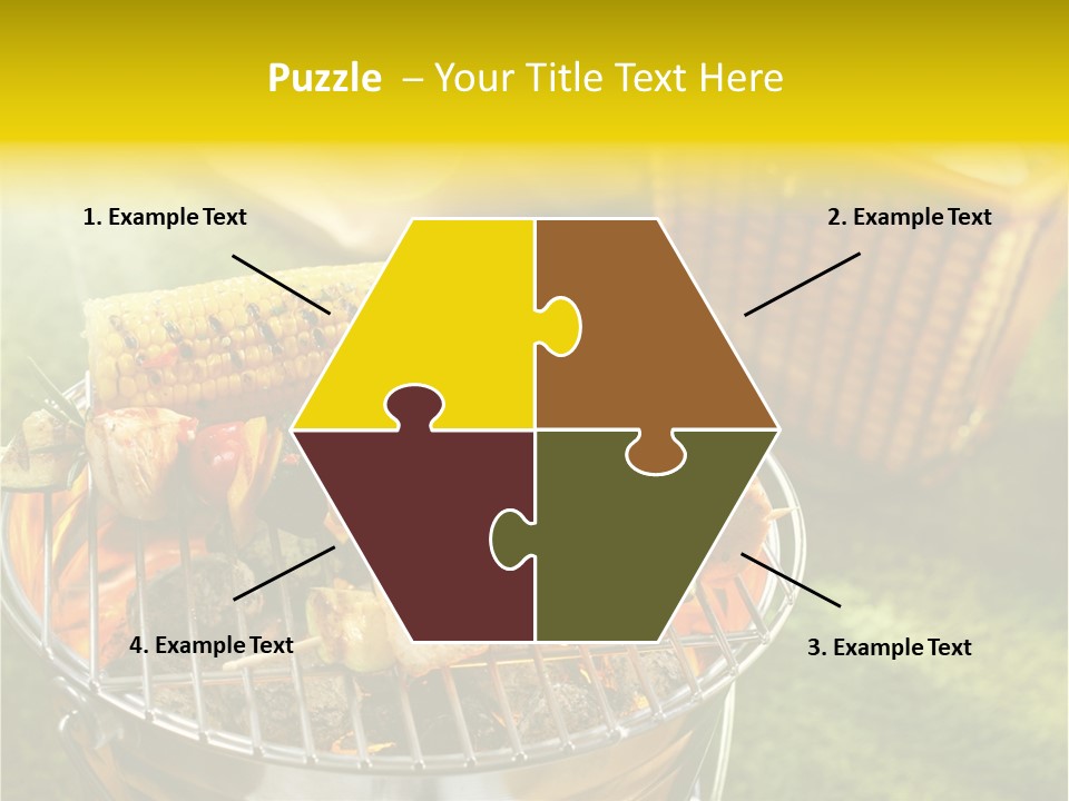 Beef Garden Cooking PowerPoint Template