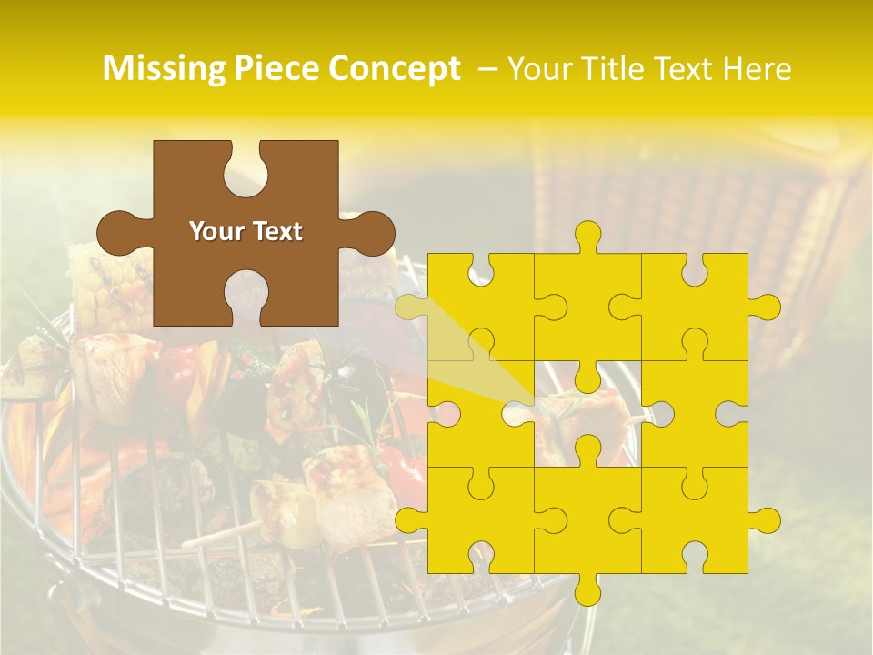 Beef Garden Cooking PowerPoint Template