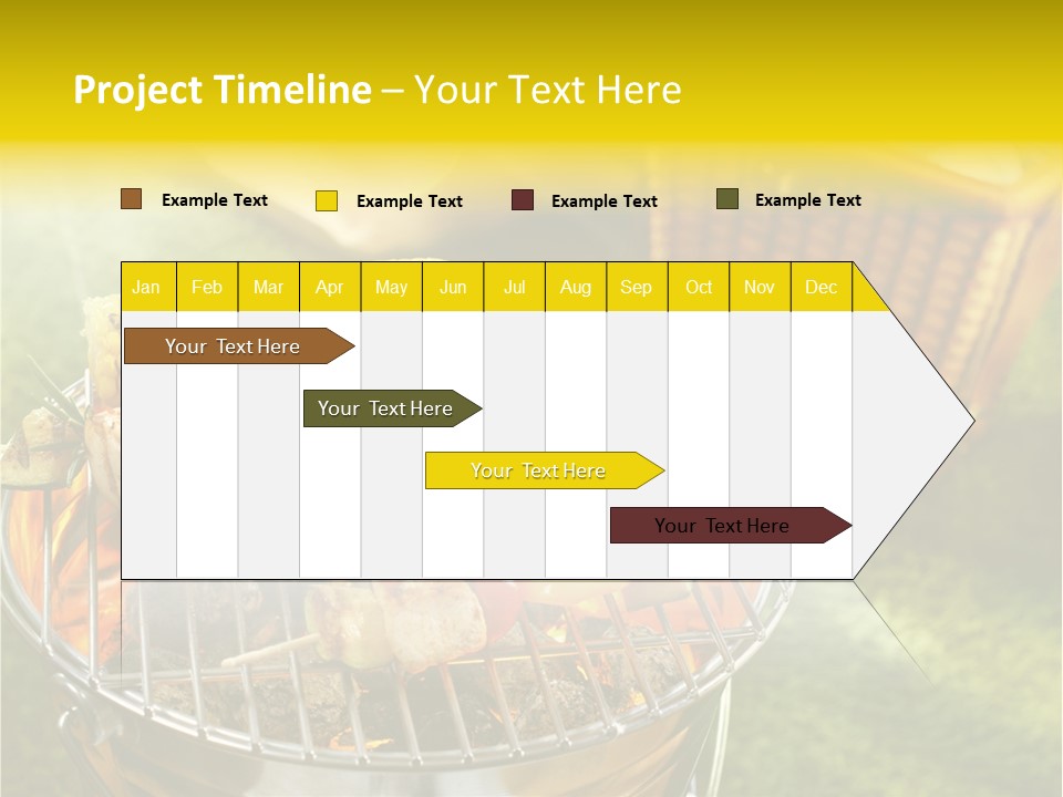 Beef Garden Cooking PowerPoint Template