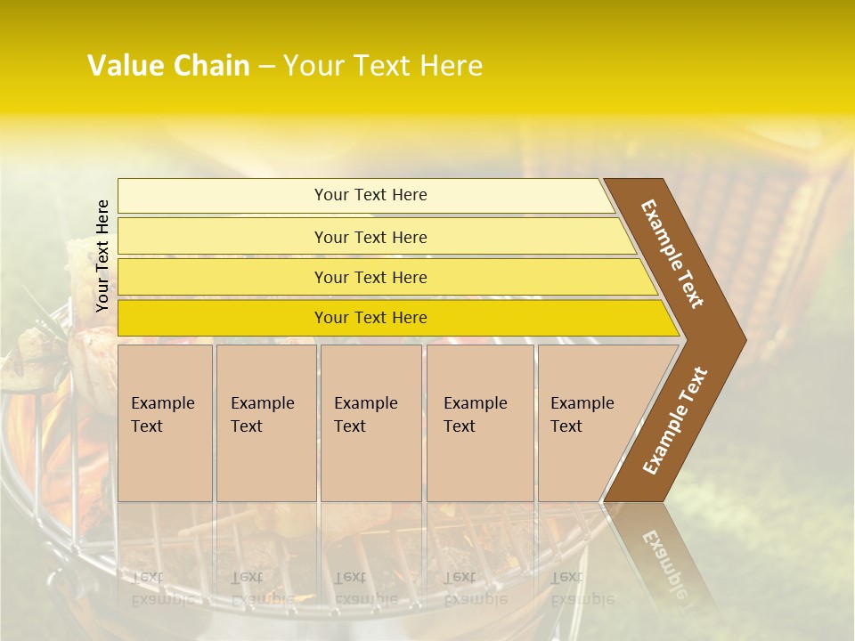 Beef Garden Cooking PowerPoint Template