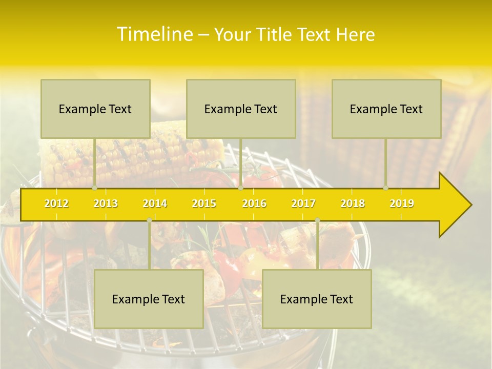 Beef Garden Cooking PowerPoint Template