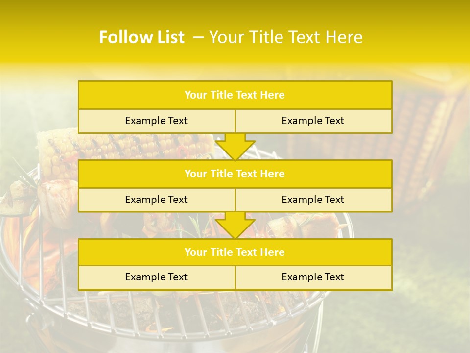 Beef Garden Cooking PowerPoint Template