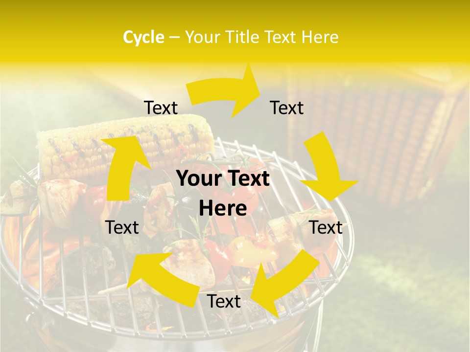 Beef Garden Cooking PowerPoint Template