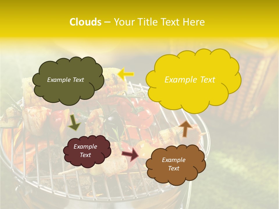 Beef Garden Cooking PowerPoint Template