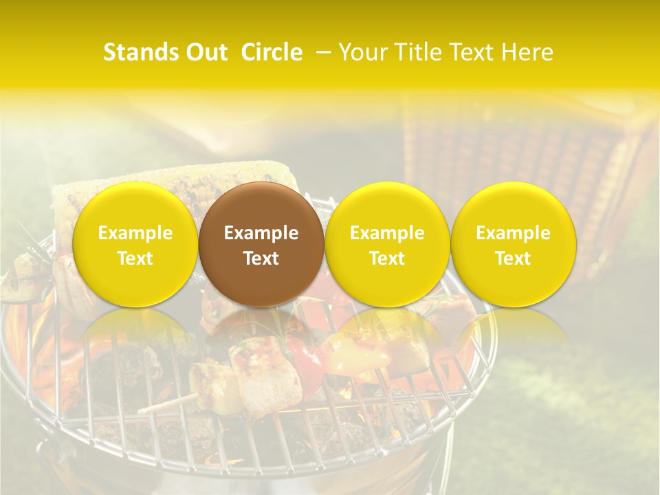 Beef Garden Cooking PowerPoint Template