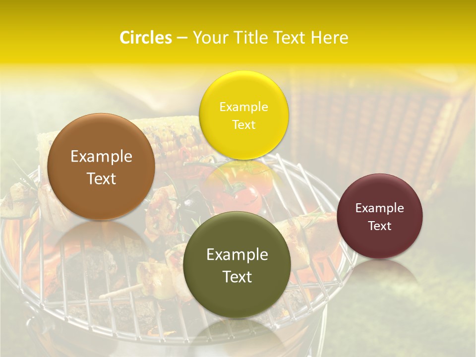 Beef Garden Cooking PowerPoint Template