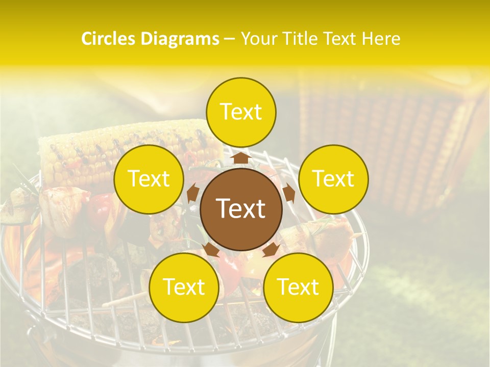 Beef Garden Cooking PowerPoint Template