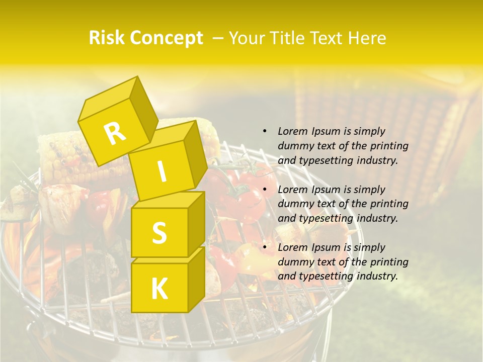 Beef Garden Cooking PowerPoint Template