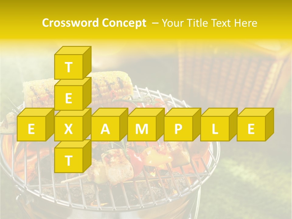 Beef Garden Cooking PowerPoint Template