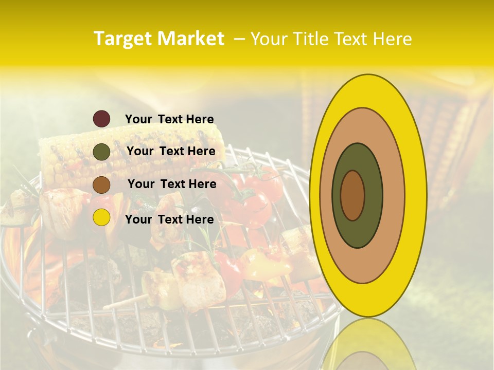 Beef Garden Cooking PowerPoint Template