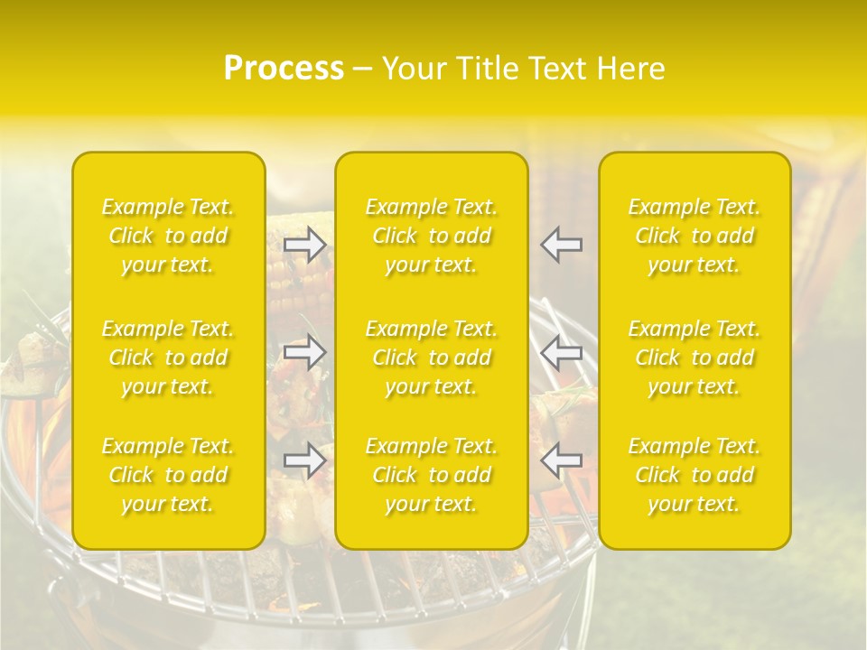 Beef Garden Cooking PowerPoint Template