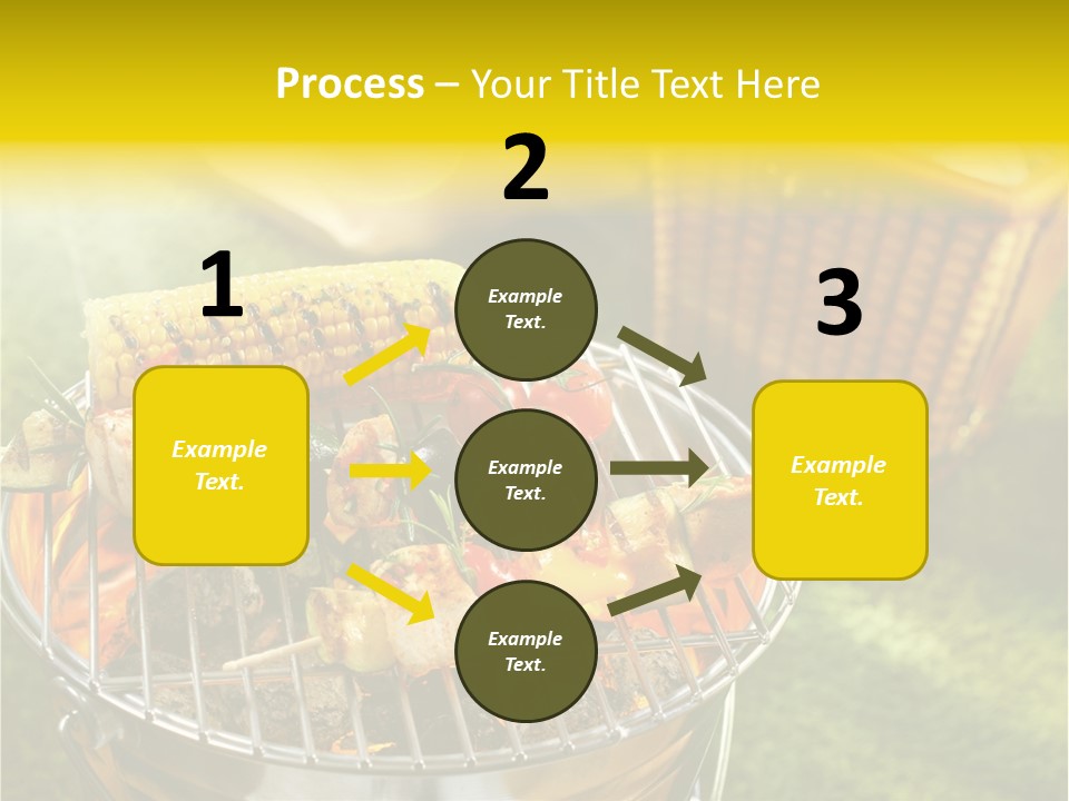 Beef Garden Cooking PowerPoint Template