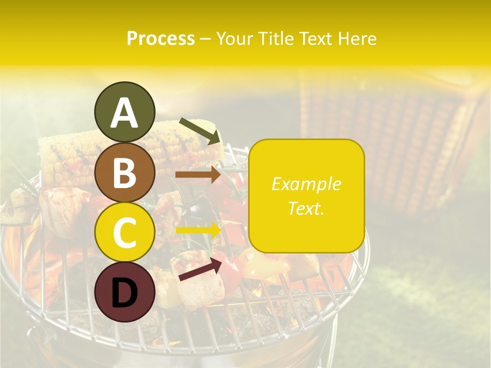 Beef Garden Cooking PowerPoint Template