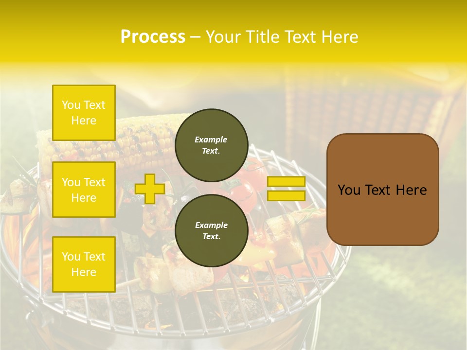 Beef Garden Cooking PowerPoint Template