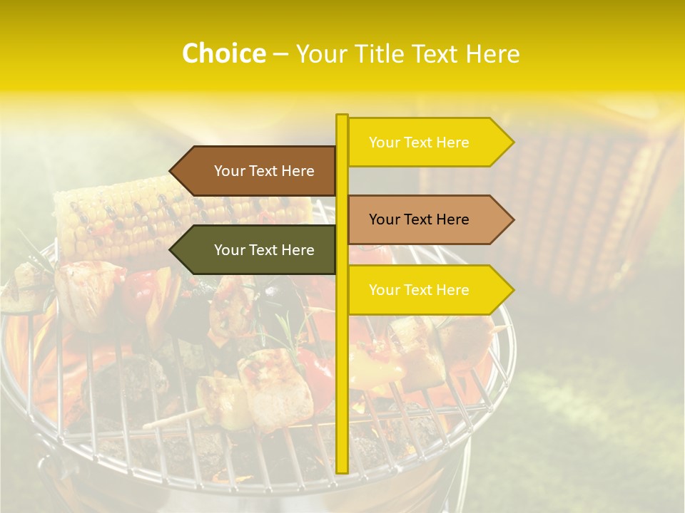 Beef Garden Cooking PowerPoint Template