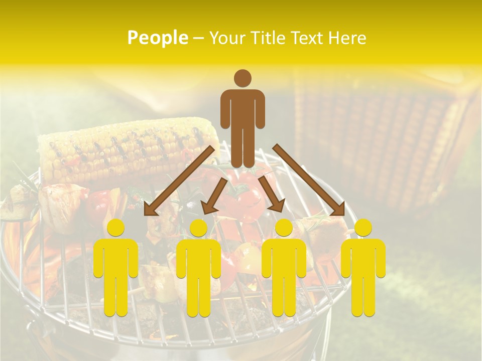 Beef Garden Cooking PowerPoint Template