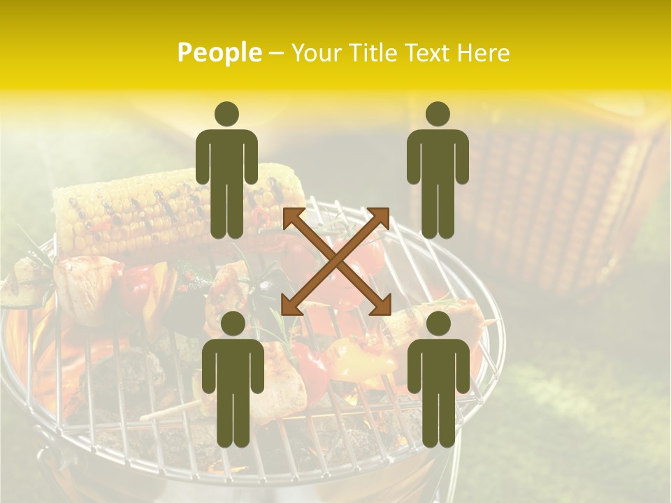 Beef Garden Cooking PowerPoint Template