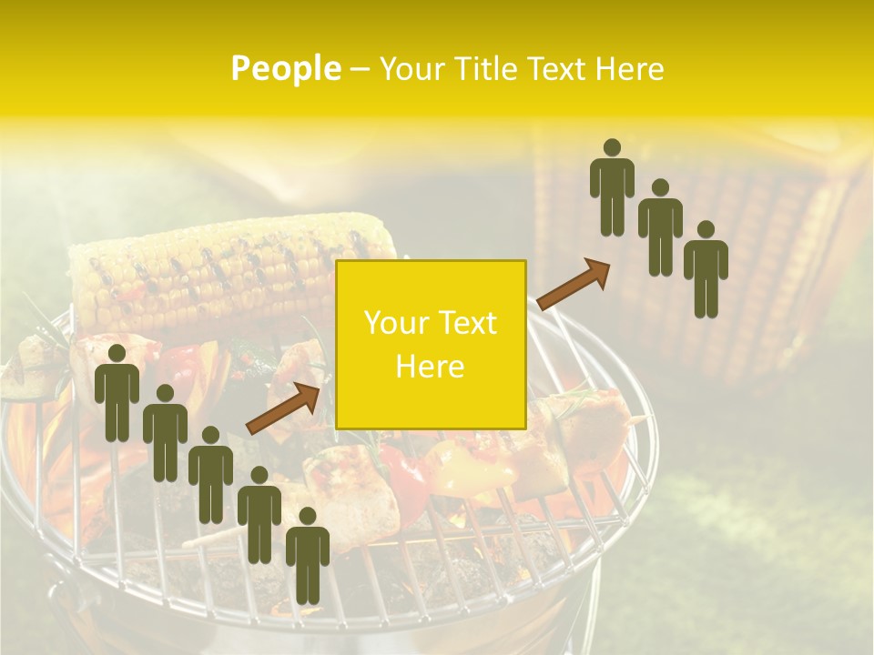 Beef Garden Cooking PowerPoint Template