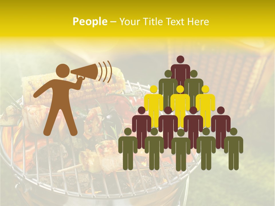 Beef Garden Cooking PowerPoint Template