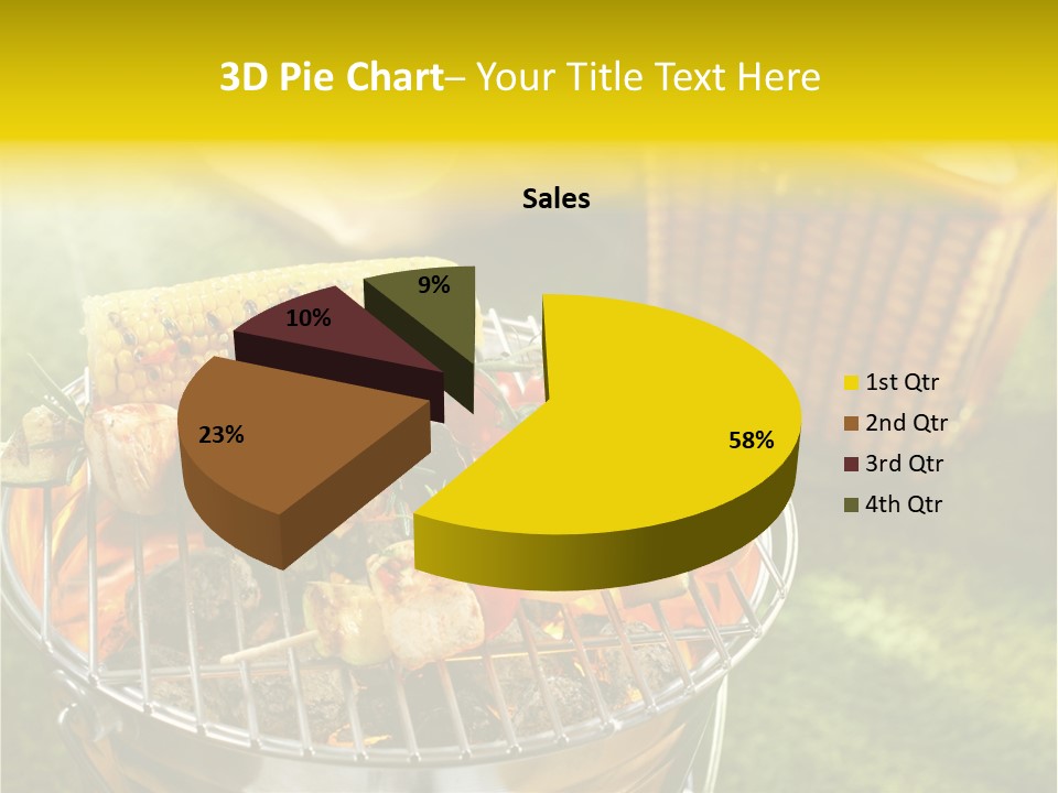 Beef Garden Cooking PowerPoint Template