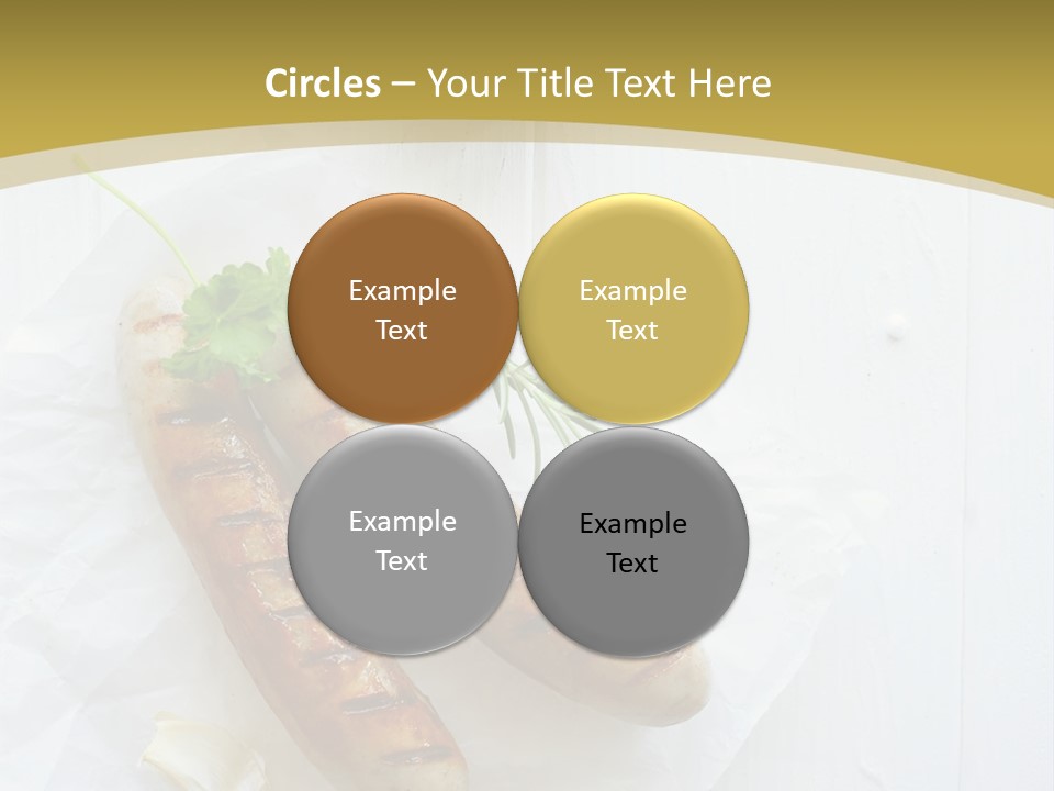 Ketchup Parsley Barbecued PowerPoint Template