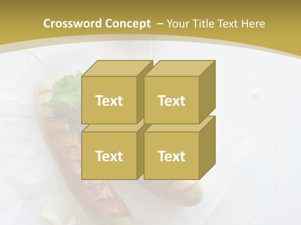 Ketchup Parsley Barbecued PowerPoint Template