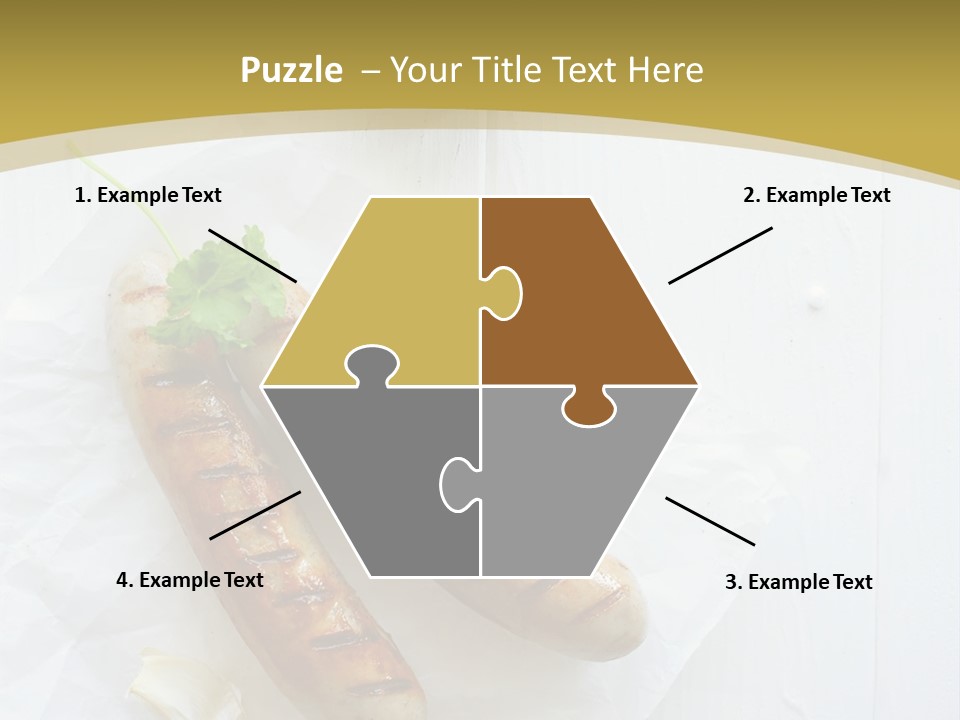 Ketchup Parsley Barbecued PowerPoint Template