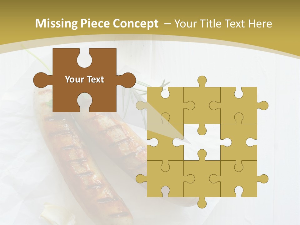 Ketchup Parsley Barbecued PowerPoint Template