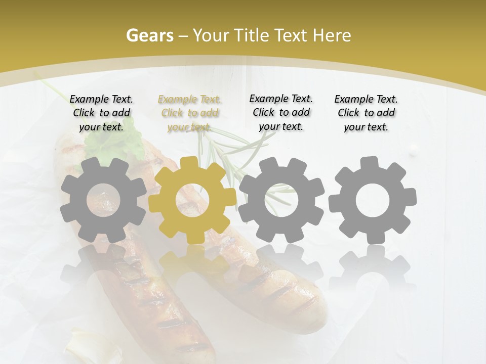 Ketchup Parsley Barbecued PowerPoint Template