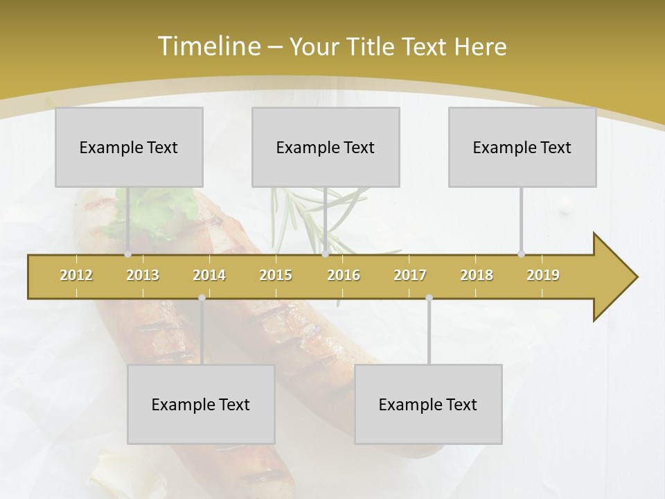 Ketchup Parsley Barbecued PowerPoint Template