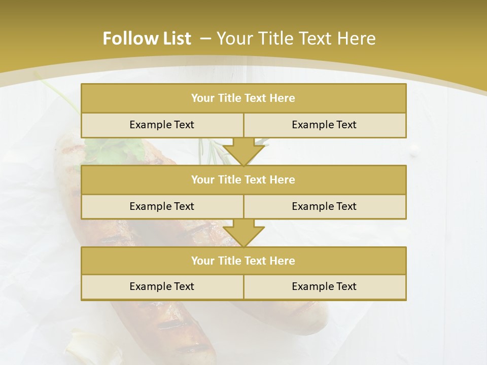 Ketchup Parsley Barbecued PowerPoint Template