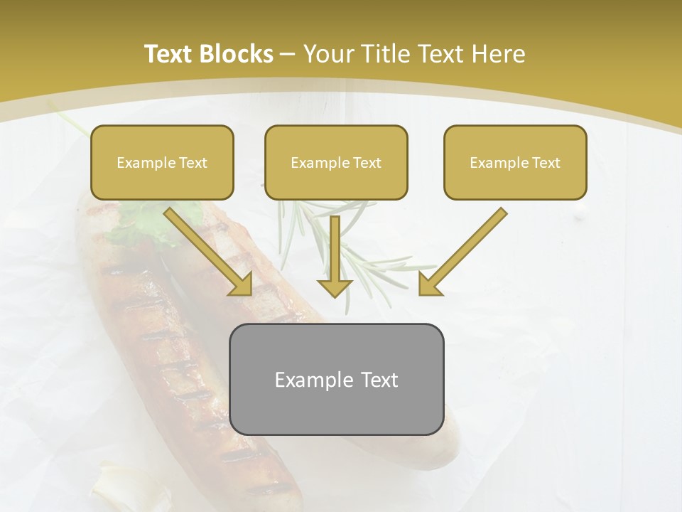Ketchup Parsley Barbecued PowerPoint Template