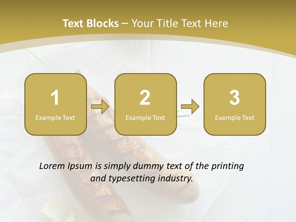 Ketchup Parsley Barbecued PowerPoint Template