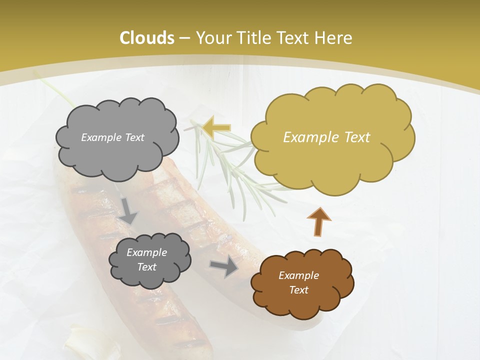 Ketchup Parsley Barbecued PowerPoint Template