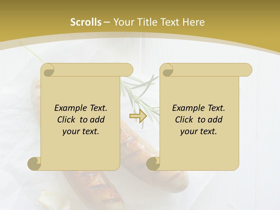 Ketchup Parsley Barbecued PowerPoint Template