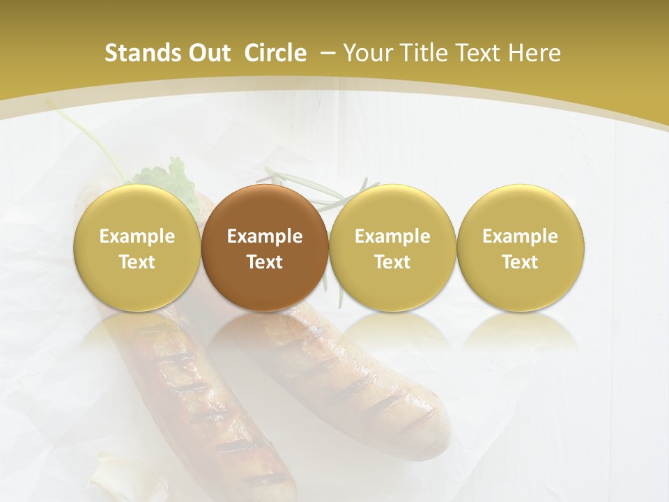 Ketchup Parsley Barbecued PowerPoint Template