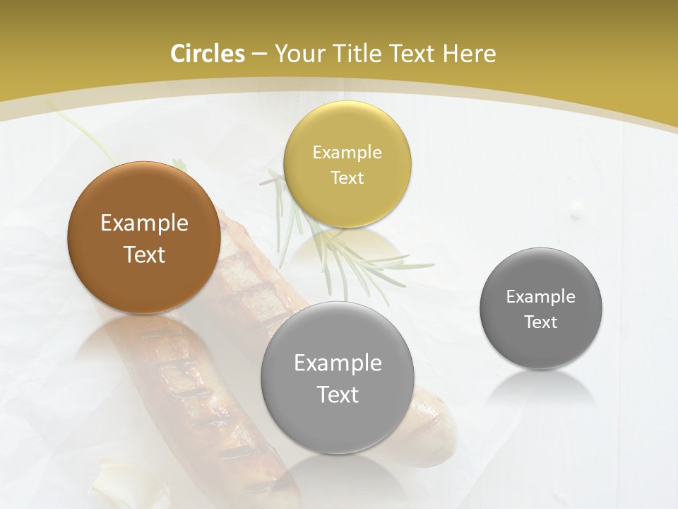 Ketchup Parsley Barbecued PowerPoint Template