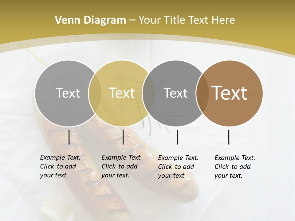 Ketchup Parsley Barbecued PowerPoint Template