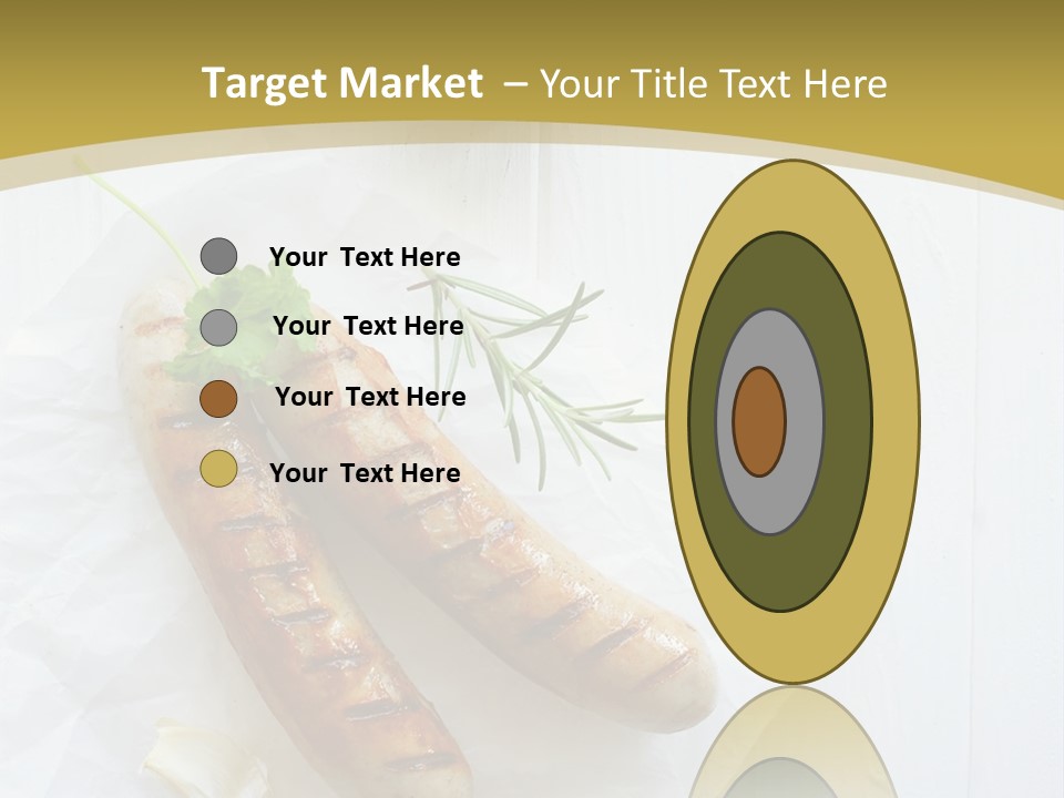 Ketchup Parsley Barbecued PowerPoint Template