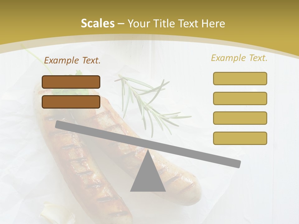 Ketchup Parsley Barbecued PowerPoint Template