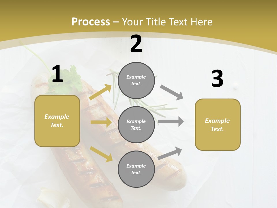 Ketchup Parsley Barbecued PowerPoint Template