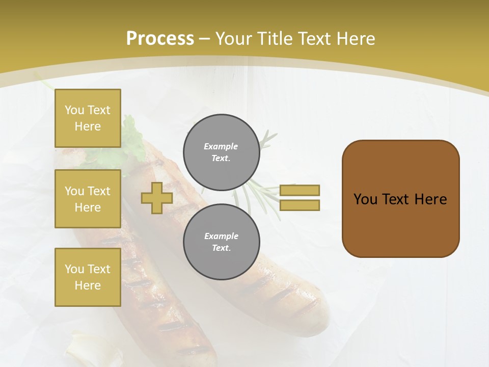 Ketchup Parsley Barbecued PowerPoint Template