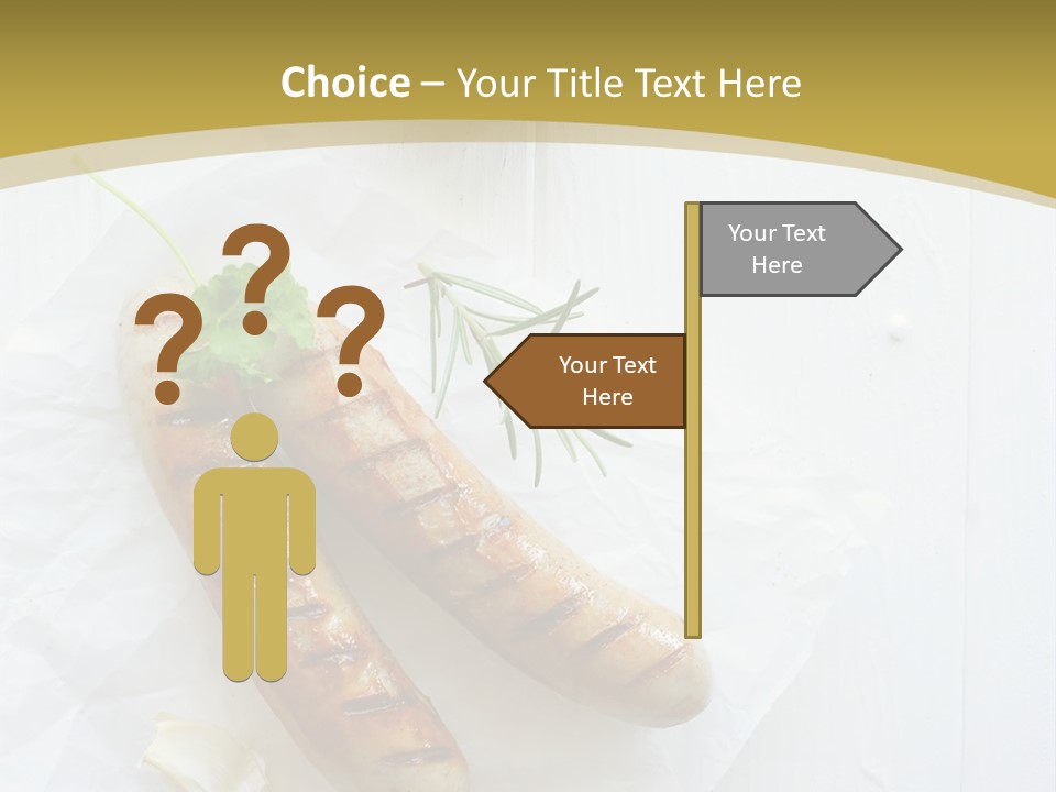 Ketchup Parsley Barbecued PowerPoint Template