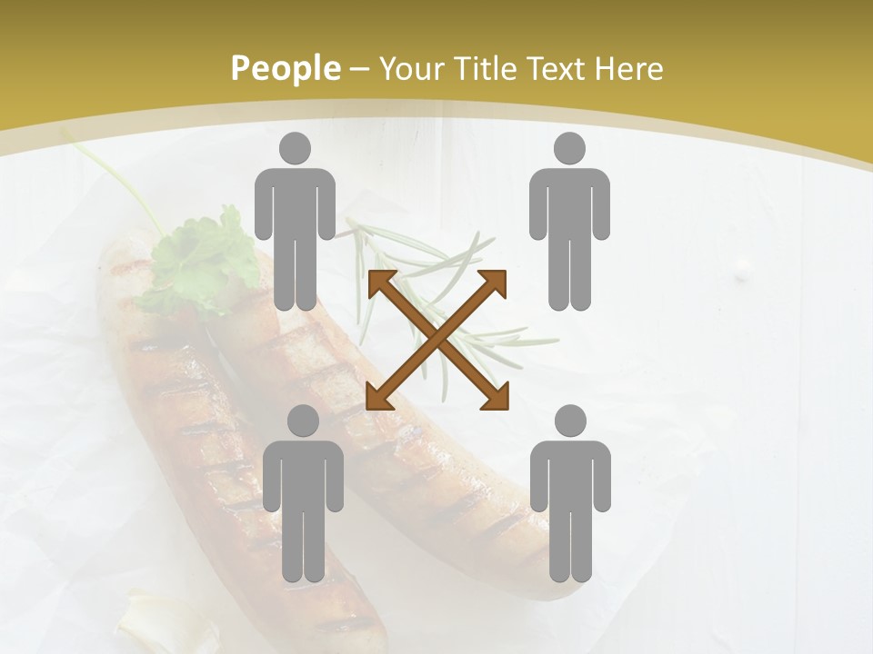Ketchup Parsley Barbecued PowerPoint Template