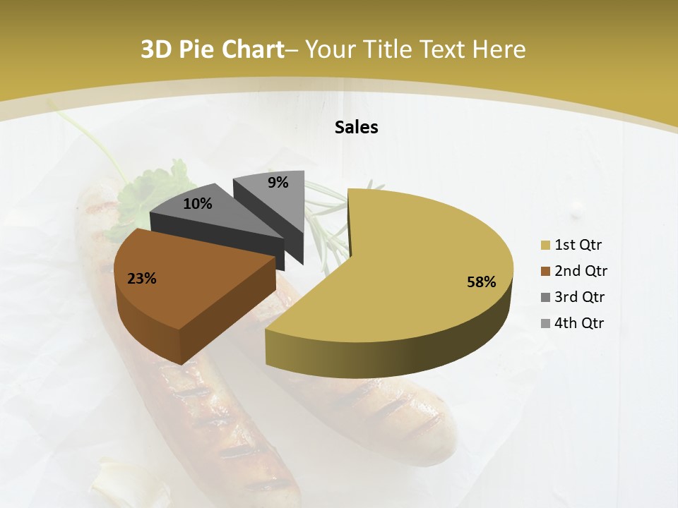 Ketchup Parsley Barbecued PowerPoint Template