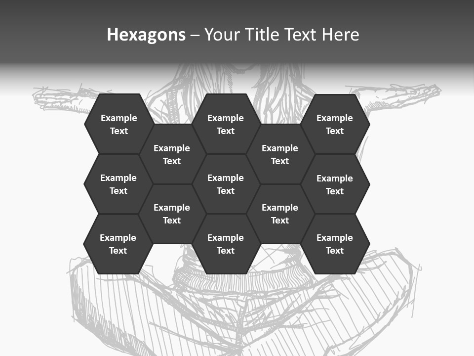 Concept Draw Female PowerPoint Template