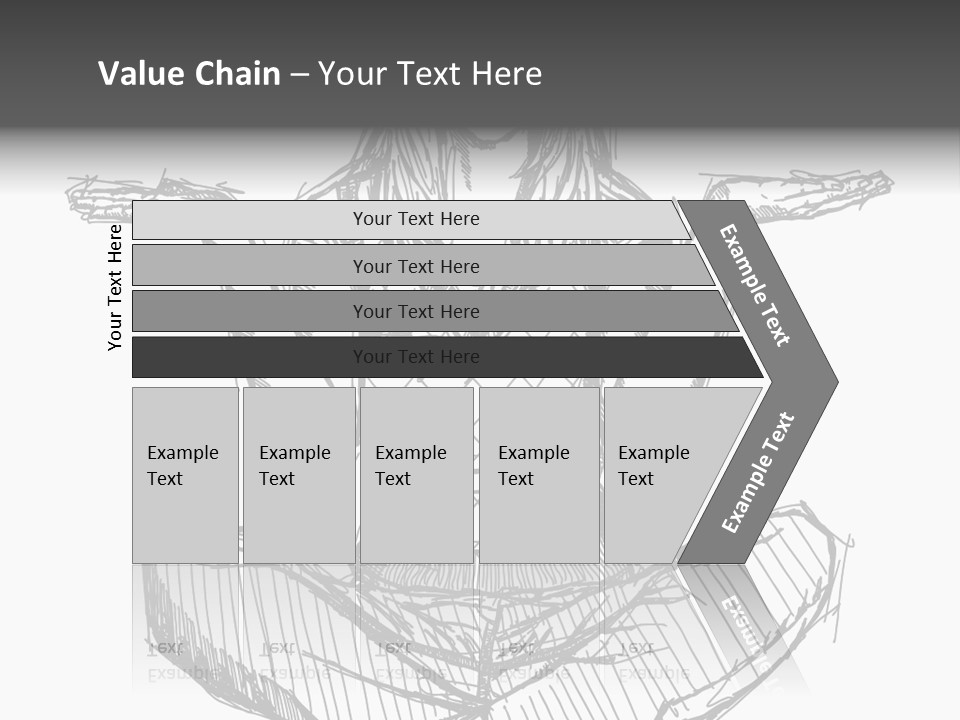 Concept Draw Female PowerPoint Template