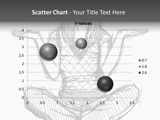 Concept Draw Female PowerPoint Template