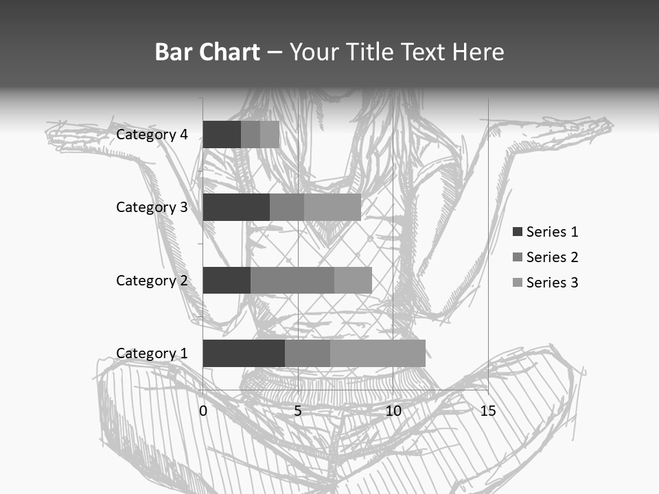 Concept Draw Female PowerPoint Template